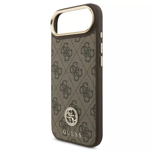 Guess 4G Strass Logo MagSafe tok iPhone Air készülékhez barna