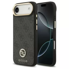   Guess 4G Strass Logo MagSafe tok iPhone Air készülékhez fekete