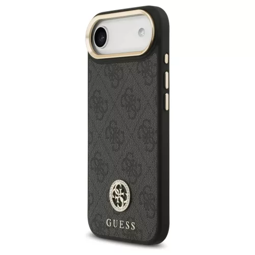 Guess 4G Strass Logo MagSafe tok iPhone Air készülékhez fekete