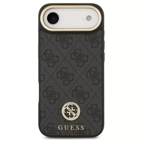 Guess 4G Strass Logo MagSafe tok iPhone Air készülékhez fekete