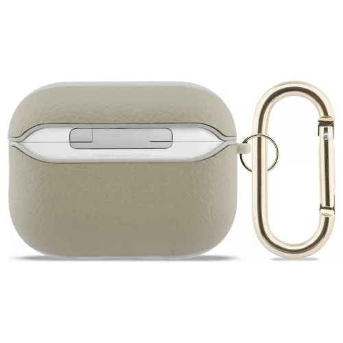 Tok Guess Grained Classic Logo Hook AirPods Pro 3 készülékhez arany