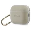 Tok Guess Grained Classic Logo Hook AirPods Pro 3 készülékhez arany