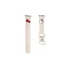 Hello Kitty csuklópánt HKAWMSCHBLE Apple Watch 38/40/41mm készülékhez – bézs szilikon Kitty Head