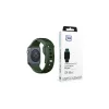 3MK szilikon óraszíj Apple Watch 42/44/45/49mm készülékhez sötét zöld
