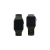 3MK szilikon óraszíj Apple Watch 42/44/45/49mm készülékhez sötét zöld