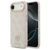 Guess 4G Strass Logo MagSafe tok iPhone Air készülékhez rózsaszín