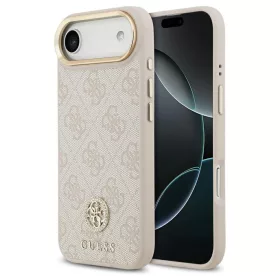   Guess 4G Strass Logo MagSafe tok iPhone Air készülékhez rózsaszín