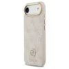 Guess 4G Strass Logo MagSafe tok iPhone Air készülékhez rózsaszín