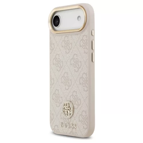 Guess 4G Strass Logo MagSafe tok iPhone Air készülékhez rózsaszín