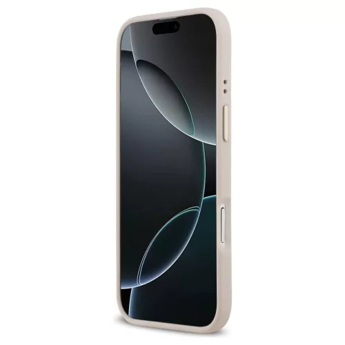 Guess 4G Strass Logo MagSafe tok iPhone Air készülékhez rózsaszín