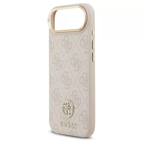 Guess 4G Strass Logo MagSafe tok iPhone Air készülékhez rózsaszín