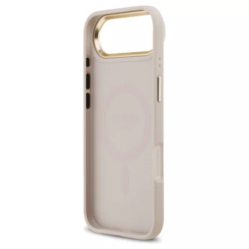 Guess 4G Strass Logo MagSafe tok iPhone Air készülékhez rózsaszín