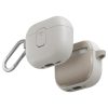 Case UNIQ Clyde AirPods 4 készülékhez Lock tok bézs