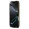 Guess 4G Circle Classic Logo MagSafe tok iPhone 17 Pro készülékhez barna
