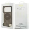 Guess 4G Circle Classic Logo MagSafe tok iPhone 17 Pro készülékhez barna
