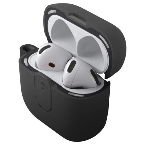 UNIQ Clyde AirPods 4 készülékhez zárós tok fekete