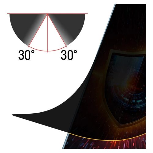 3MK Silky Matt Privacy kijelzővédő Xiaomi Redmi Note 14s készülékhez