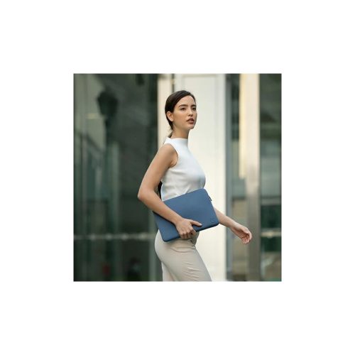 UNIQ Cyprus 14″ laptop tok vízálló neopren acélkék