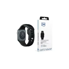   3MK szilikon óraszíj Apple Watch készülékhez 42/44/45/49mm fekete