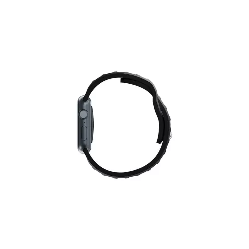 3MK szilikon óraszíj Apple Watch készülékhez 42/44/45/49mm fekete