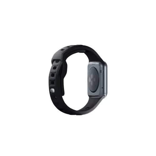 3MK szilikon óraszíj Apple Watch készülékhez 42/44/45/49mm fekete