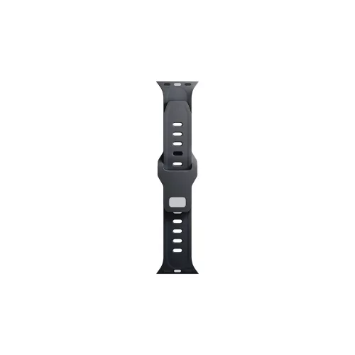 3MK szilikon óraszíj Apple Watch készülékhez 42/44/45/49mm fekete