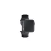 3MK szilikon óraszíj Apple Watch készülékhez 42/44/45/49mm fekete