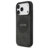 Guess 4G Circle Classic Logo MagSafe tok iPhone 17 Pro készülékhez fekete