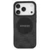 Guess 4G Circle Classic Logo MagSafe tok iPhone 17 Pro készülékhez fekete