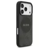Guess 4G Circle Classic Logo MagSafe tok iPhone 17 Pro készülékhez fekete