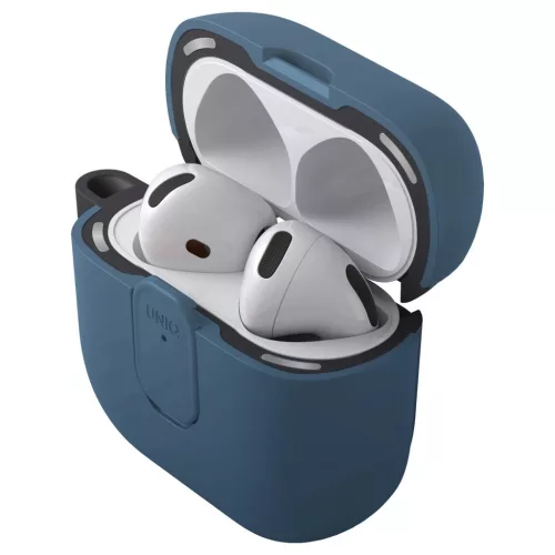 Case UNIQ Clyde AirPods 4 készülékhez zárható tok kék