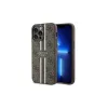 Guess GUHMP15XP4RPSW iPhone 15 Pro Max készülékhez keménytok 4G Printed Stripes MagSafe barna
