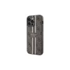 Guess GUHMP15XP4RPSW iPhone 15 Pro Max készülékhez keménytok 4G Printed Stripes MagSafe barna