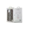 Guess GUHMP15XP4RPSW iPhone 15 Pro Max készülékhez keménytok 4G Printed Stripes MagSafe barna