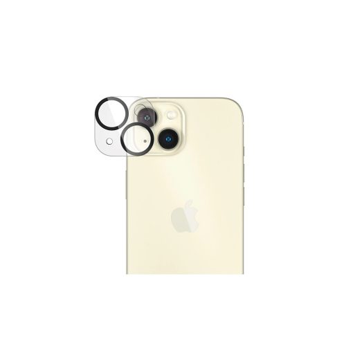 PanzerGlass Privacy Bundle 3in1 iPhone15 készülékhez 6.1" D3O kemény tok + kijelzővédő + UWF+ Lens 1136+1172+P2809