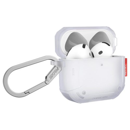 Skinarma Mecha CE tok AirPods 4 készülékhez fagyos