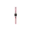 Hello Kitty óraszíj HKAWMSCHBLP Apple Watch 38/40/41mm készülékhez, Silicone Kitty Head, rózsaszín