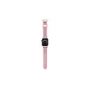Hello Kitty óraszíj HKAWMSCHBLP Apple Watch 38/40/41mm készülékhez, Silicone Kitty Head, rózsaszín