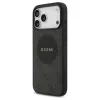 Guess 4G Circle Classic Logo MagSafe tok iPhone 17 Pro Max készülékhez fekete