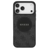 Guess 4G Circle Classic Logo MagSafe tok iPhone 17 Pro Max készülékhez fekete