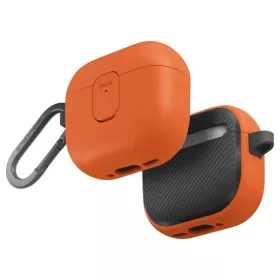 UNIQ Clyde Lock tok AirPods 4 készülékhez narancssárga