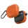 UNIQ Clyde Lock tok AirPods 4 készülékhez narancssárga