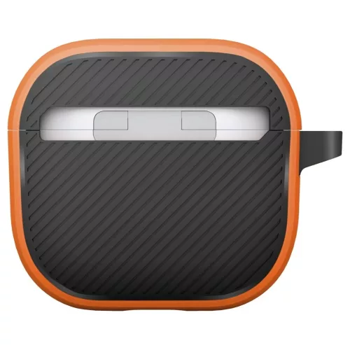 UNIQ Clyde Lock tok AirPods 4 készülékhez narancssárga