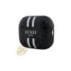 Guess GUAP2P4RPSK AirPods Pro 2 (2022/2023) készülékhez tok 4G Printed Stripes Charm fekete
