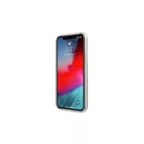 Guess GUHCP12LPCUMCGC02 iPhone 12 Pro Max készülékhez keménytok Tie & Die Collection kék