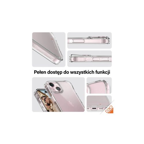 PanzerGlass Privacy Bundle 3in1 iPhone15 Plus készülékhez 6.7" D3O tok + kijelzővédő UWF+ Lens 1136+1174+P2811
