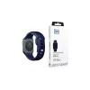 3MK szilikon óraszíj Apple Watch 38/40/41mm készülékhez óceánkék