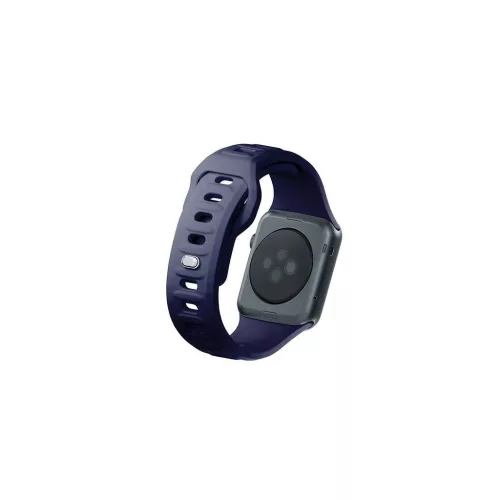 3MK szilikon óraszíj Apple Watch 38/40/41mm készülékhez óceánkék