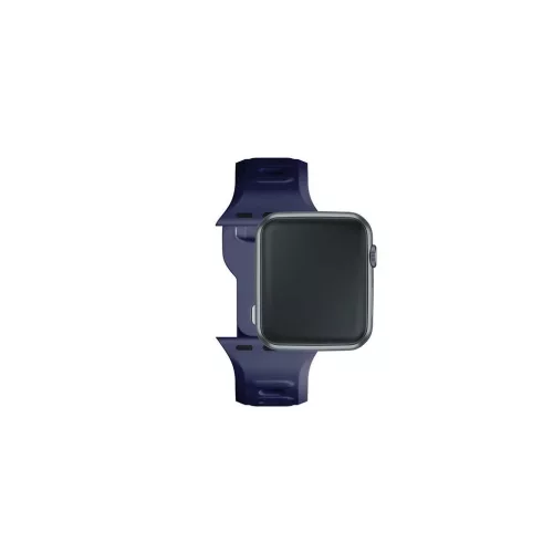 3MK szilikon óraszíj Apple Watch 38/40/41mm készülékhez óceánkék