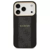 Guess 4G Stripe MagSafe tok iPhone 17 Pro készülékhez fekete